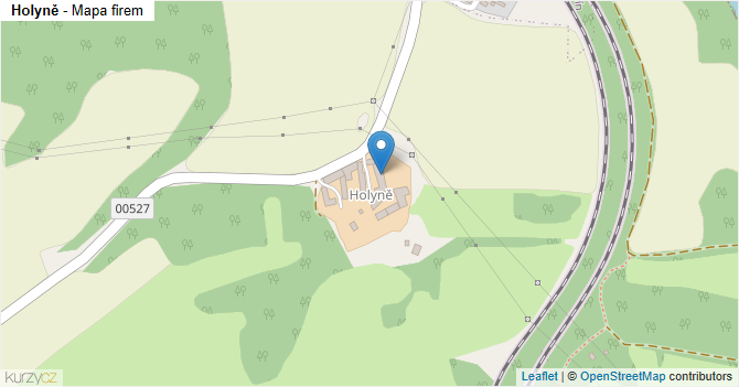 Holyně - mapa firem