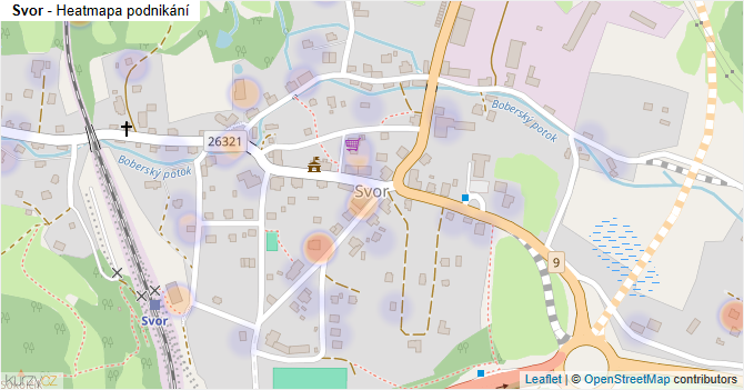 Svor - mapa podnikání