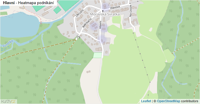 Hlavní - mapa podnikání