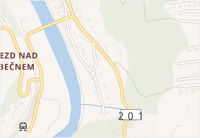 Ves v obci Sýkořice - mapa ulice