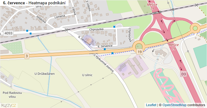 6. července - mapa podnikání