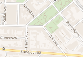 9. května v obci Tábor - mapa ulice