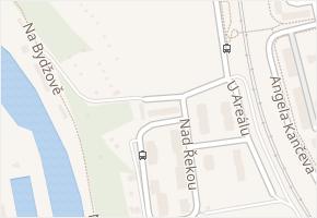 Hartova v obci Tábor - mapa ulice