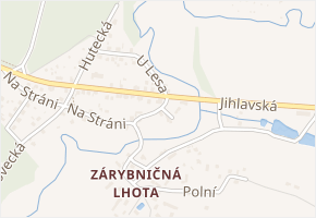 Potoční v obci Tábor - mapa ulice