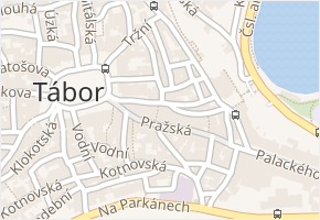 Střelnická I v obci Tábor - mapa ulice