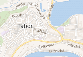 Střelnická II v obci Tábor - mapa ulice