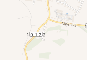U Kátynky v obci Tachlovice - mapa ulice