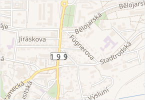 Kollárova v obci Tachov - mapa ulice