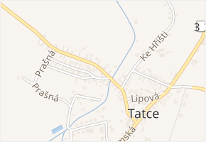 Hořanská v obci Tatce - mapa ulice