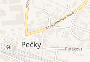 Prašná v obci Tatce - mapa ulice