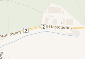 Polní v obci Tehovec - mapa ulice