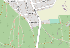 Strašínská v obci Tehovec - mapa ulice