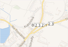 Jiráskova v obci Telč - mapa ulice