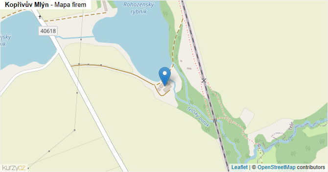 Kopřivův Mlýn - mapa firem