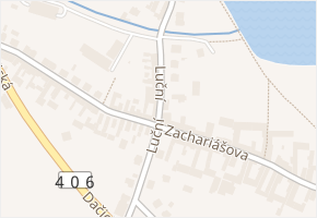 Luční v obci Telč - mapa ulice