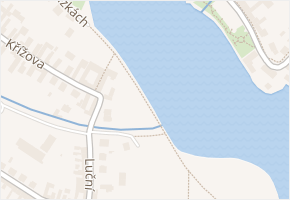 Na Dlážkách v obci Telč - mapa ulice