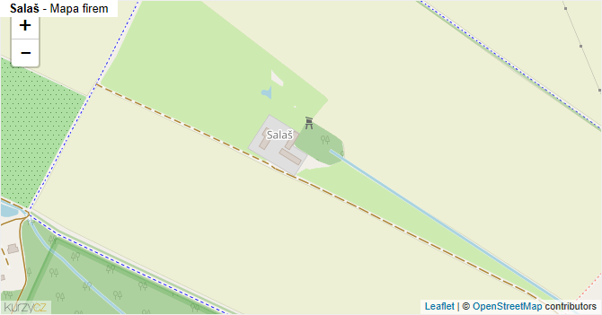 Salaš - mapa firem