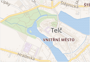 Seminářská v obci Telč - mapa ulice