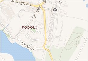 Slavíčkova v obci Telč - mapa ulice