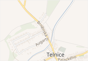 Brněnská v obci Telnice - mapa ulice