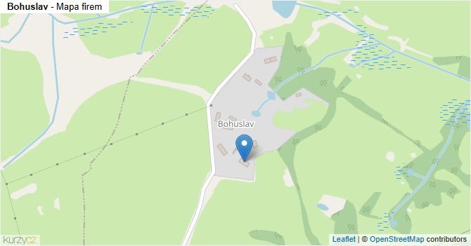Bohuslav - mapa firem