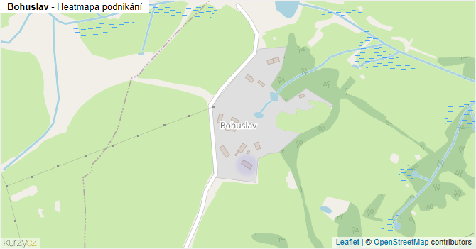 Bohuslav - mapa podnikání