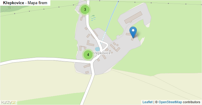 Křepkovice - mapa firem