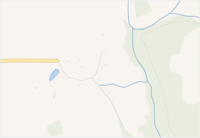 Nezdice v obci Teplá - mapa části obce