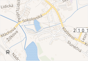Pivovarská v obci Teplá - mapa ulice