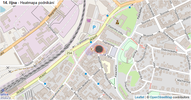 14. října - mapa podnikání