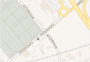 Hřbitovní v obci Teplice - mapa ulice