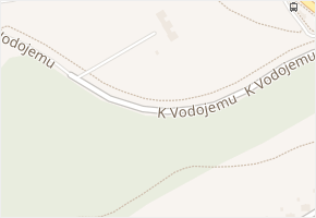 K Vodojemu v obci Teplice - mapa ulice