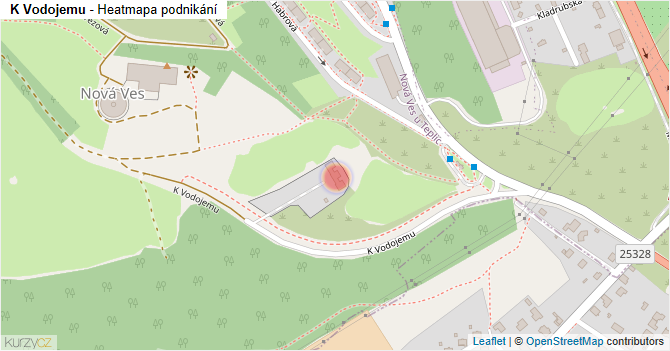 K Vodojemu - mapa podnikání