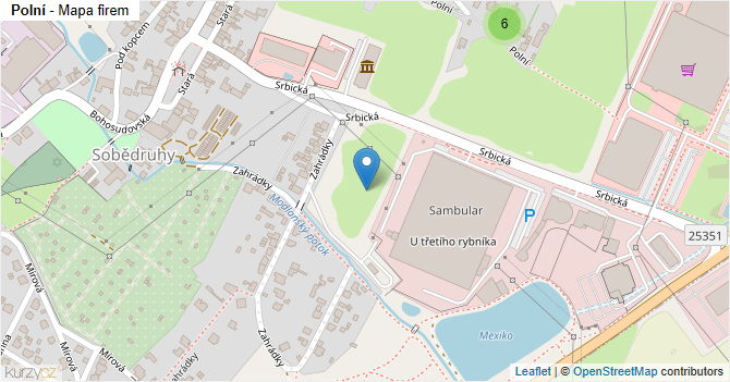 Polní - mapa firem