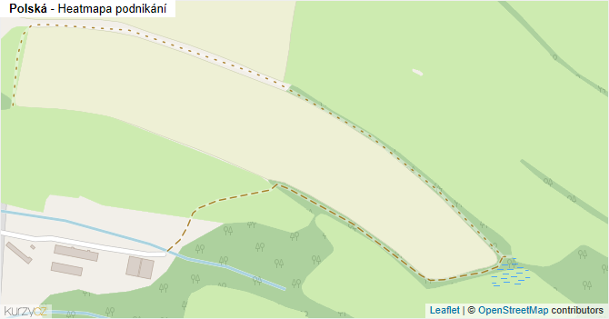 Polská - mapa podnikání