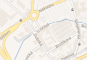 U hřiště v obci Teplice - mapa ulice