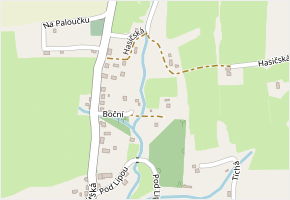 Boční v obci Těrlicko - mapa ulice