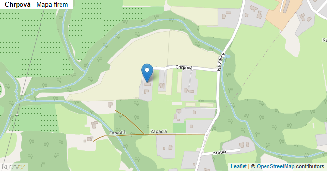 Chrpová - mapa firem