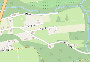 Dolní v obci Těrlicko - mapa ulice