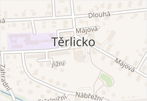 Horní Těrlicko v obci Těrlicko - mapa části obce