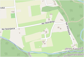 Ke Stonávce v obci Těrlicko - mapa ulice