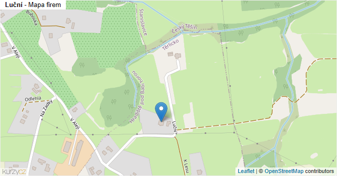 Luční - mapa firem