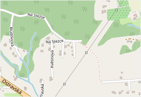 Na Stezce v obci Těrlicko - mapa ulice
