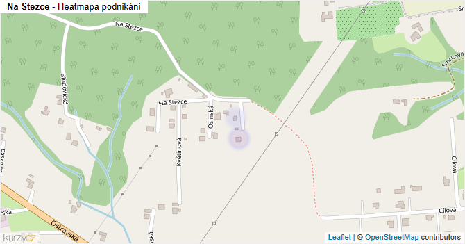 Na Stezce - mapa podnikání