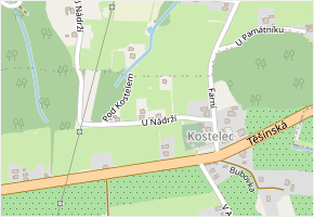 Pod Kostelem v obci Těrlicko - mapa ulice