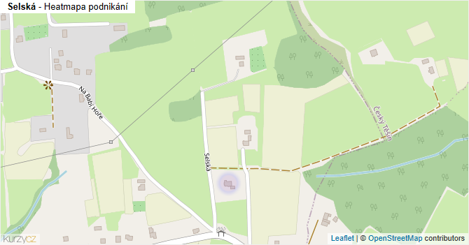 Selská - mapa podnikání
