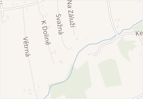 Svažná v obci Těrlicko - mapa ulice