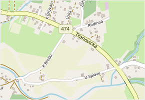 Třanovická v obci Těrlicko - mapa ulice