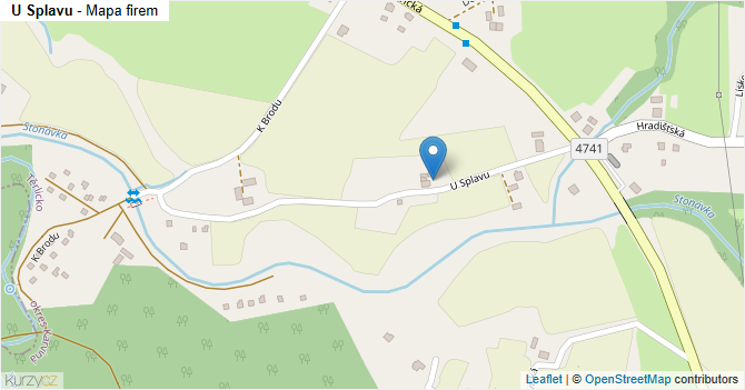 U Splavu - mapa firem