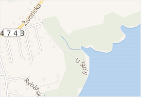 U Štoly v obci Těrlicko - mapa ulice